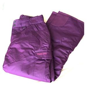Arctix Women's Insulated Ski/Snow Pants L PURPLE